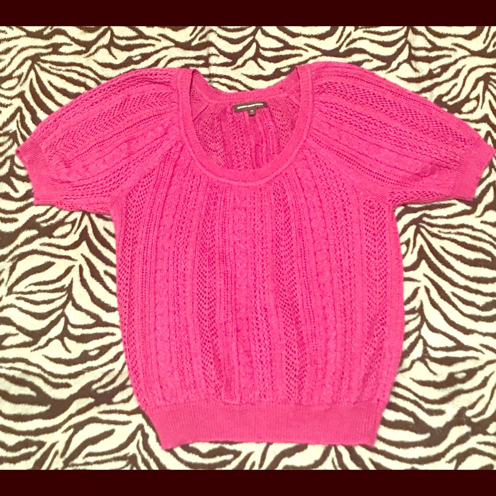 Express short sleeved sweater